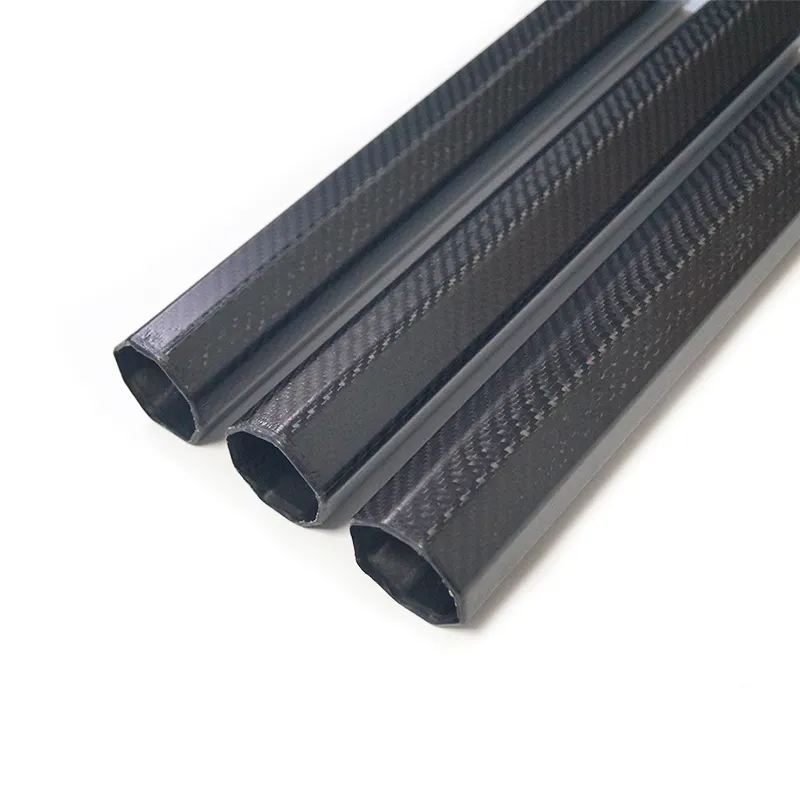 High strength carbon fiber tubing OEM custom 3k twill matte/glossy carbon fiber square tube