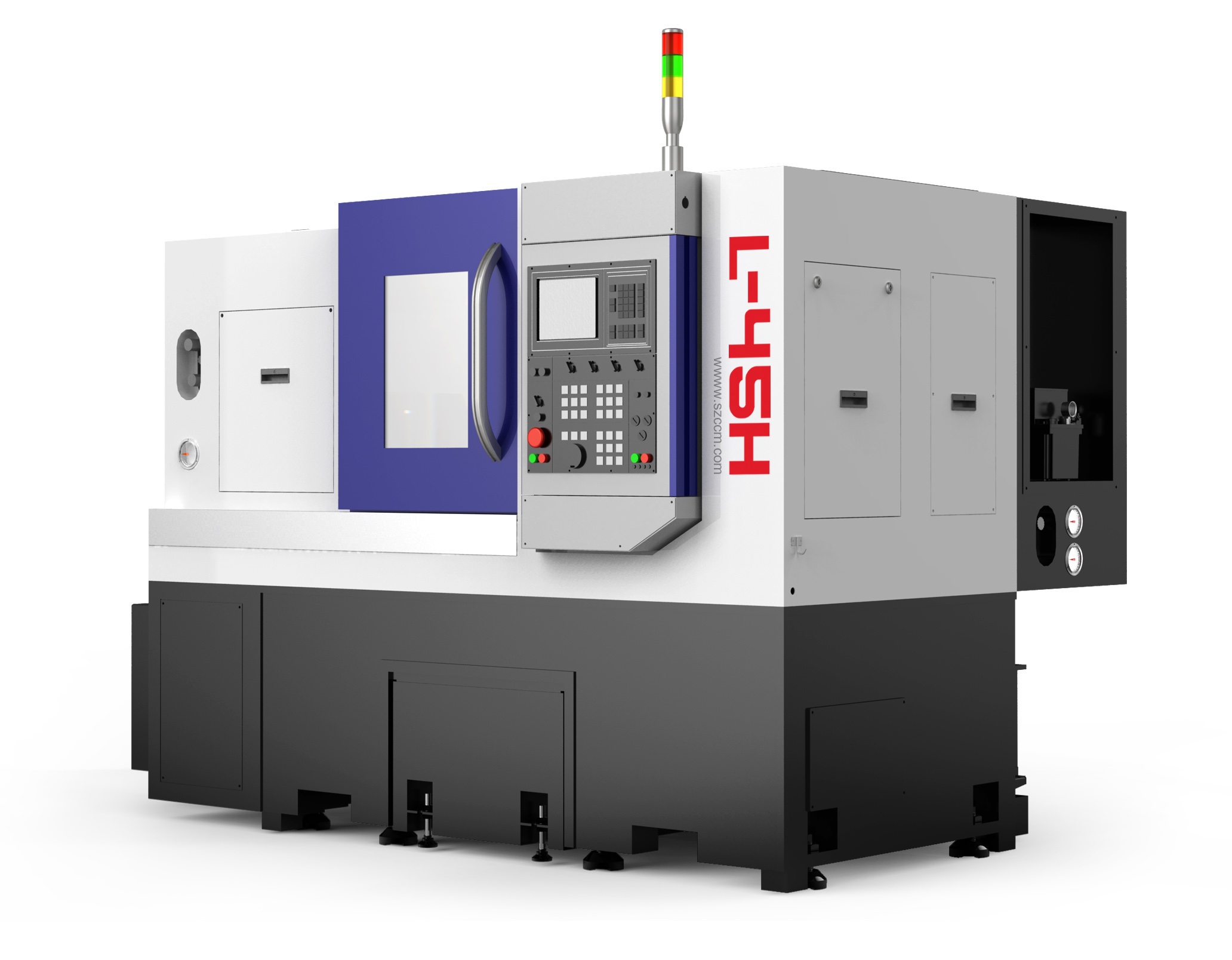 Máquina de torneado horizontal (fresado) CNC