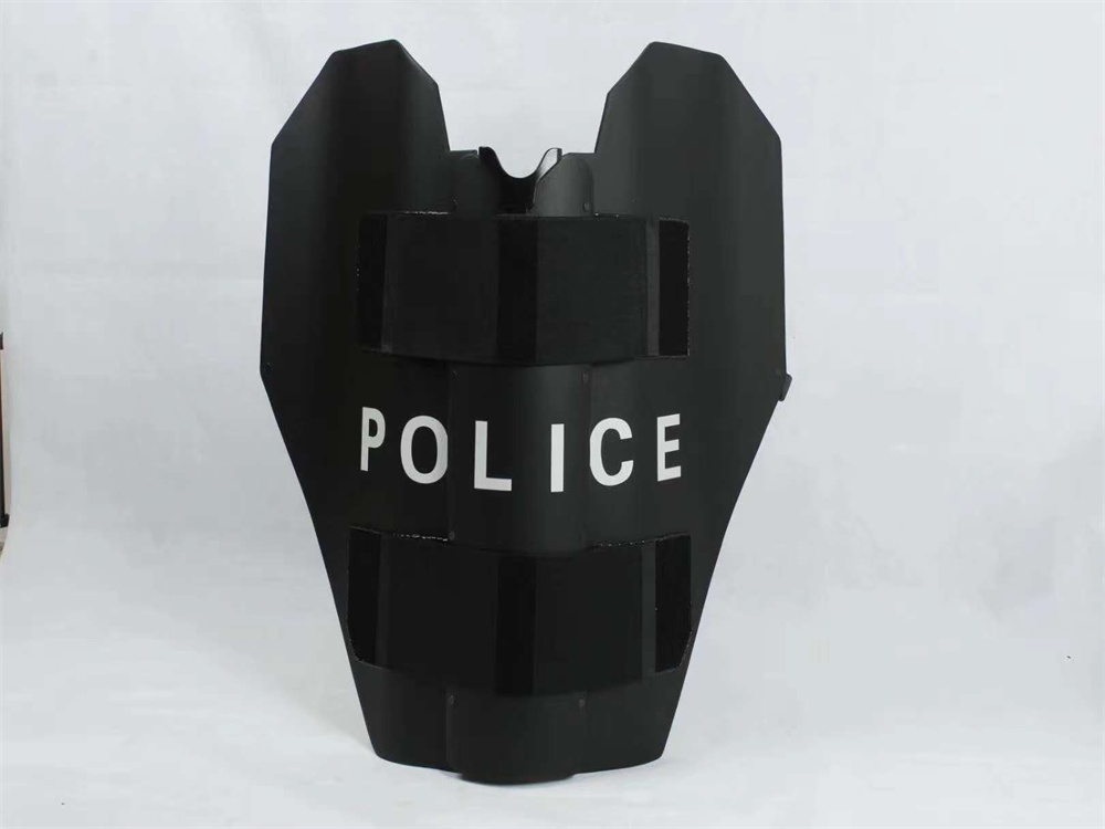 Butterfly foldable bulletproof shield