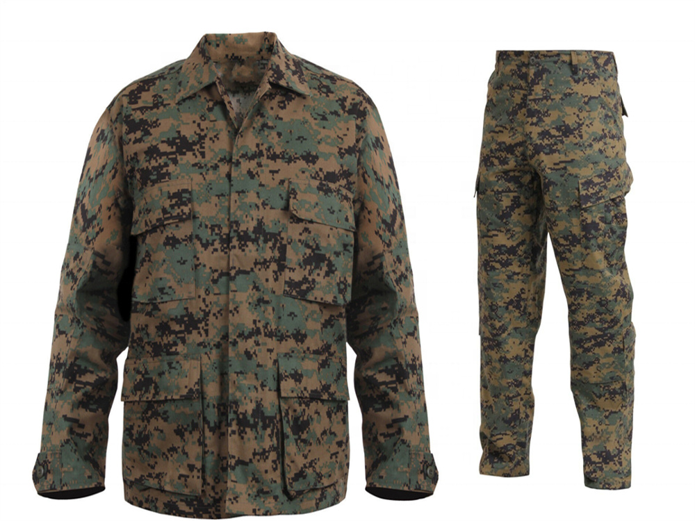 Vestit d'exterior BDU Uniforme de camuflatge digital urbà