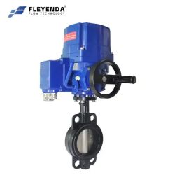 Wafer 4 inch Explosion Proof Motorized Butterfly Valve