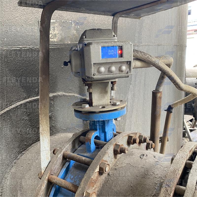 Intelligent Electric Control Valve with Screen