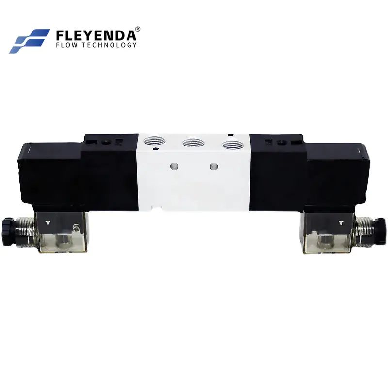 Two-position Five-way Reversing 220v Solenoid Valve