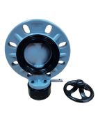 CPVC Worm Gear Wafer Butterfly Valve