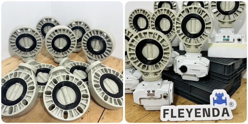 Multiple Plastic Butterfly Valves | China Plastic Butterfly Valve Manufacturer | Fleyenda Flow