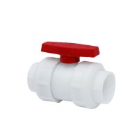 Fleyenda Flow PVDF Double Union Ball Valve