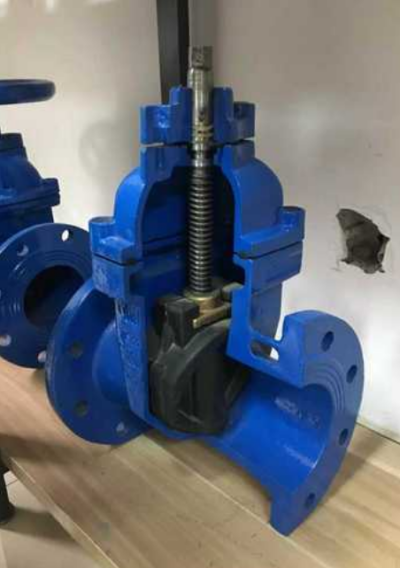 Fleyenda rising stem gate valve structure