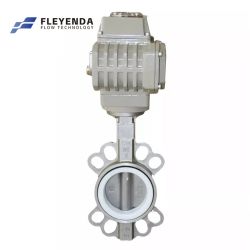 Fleyenda electric wafer butterfly valve