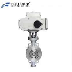 Fleyenda electric hard seal butterfly valve