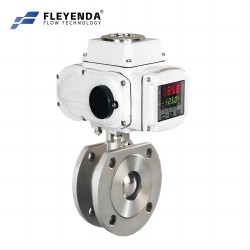 Fleyenda Flow Motorized Actuated Thin Type Electric Actuator Ball Valve