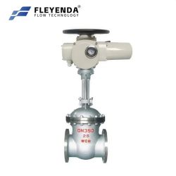 FLE-Z15-GA 4 Inch Flange WCB Electric Multi-turn Gate Valve