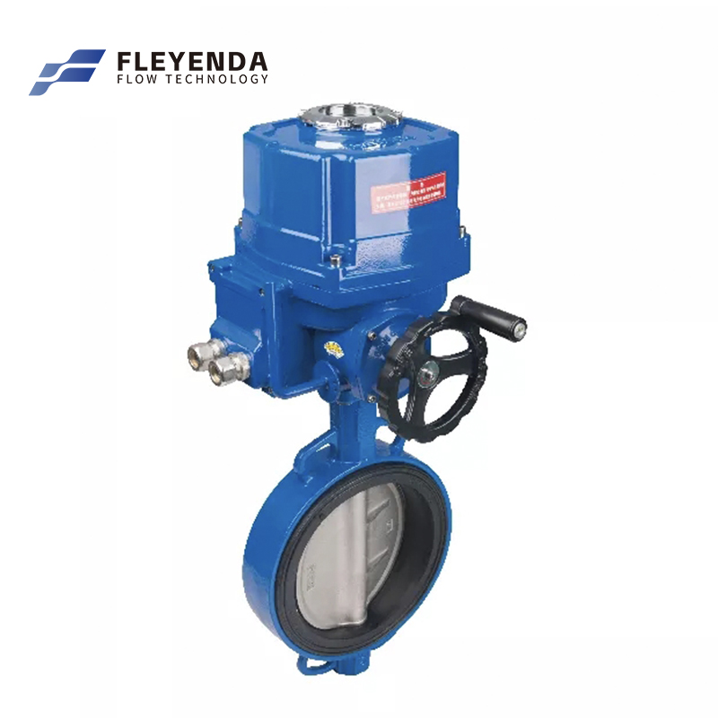 Wafer Explosion Proof Electrically Actuated Butterfly Valve