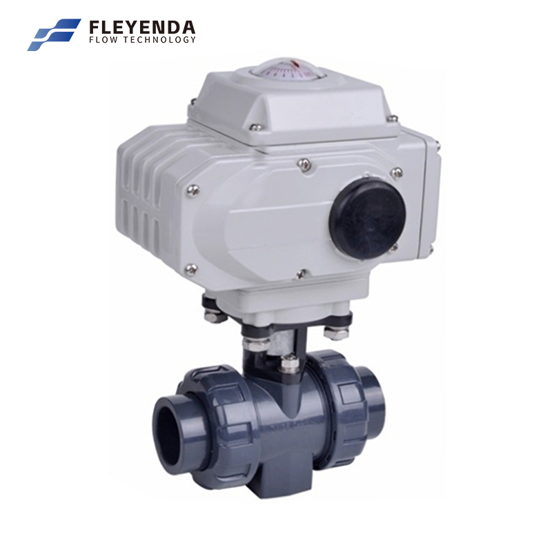 Fleyenda Two Way Electric Pvc Ball Valve