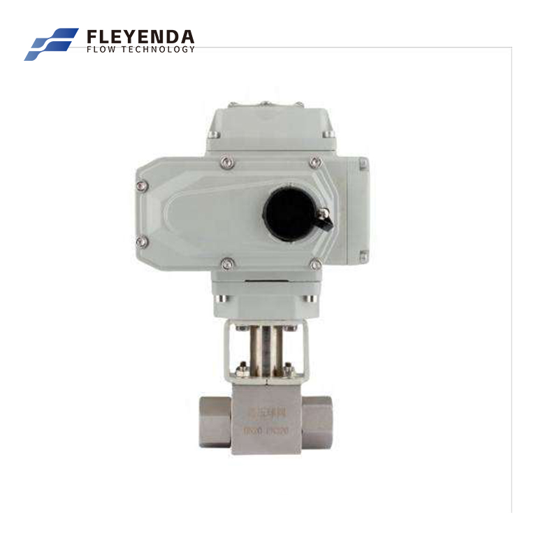 Fleyenda High Pressure 2 Way Electric Threaded Ball Valve