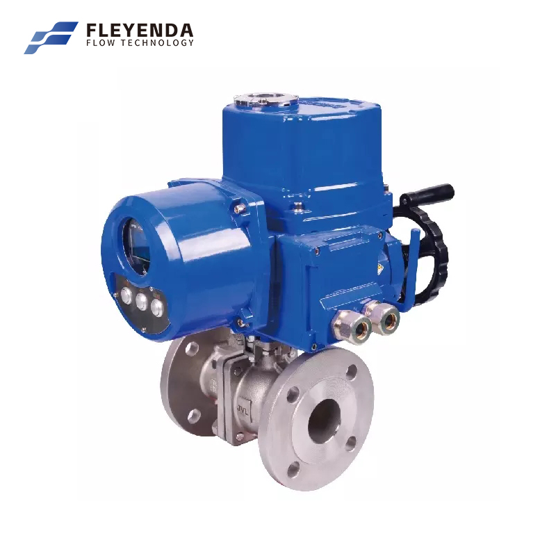 Explosion-Proof Flange Motorized Actuated Ball Valve