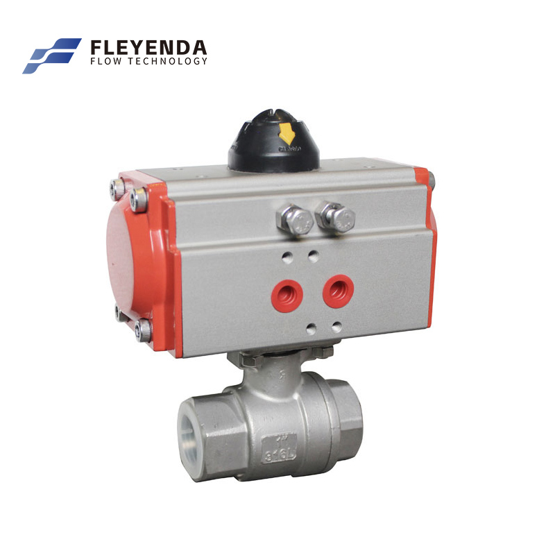 API6D JB/T6899 Fireproof Heat Resistant Ball Valve with Pneumatic Actuator