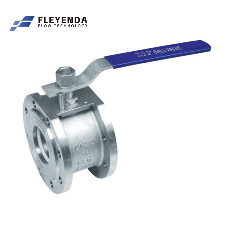 Fleyenda WCB Thin Type Flange Ball Valve