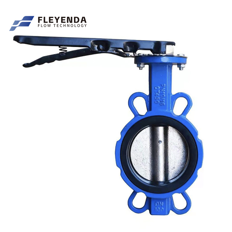 Fleyenda EPDM Seated Ductile Iron Wafer Butterfly Valve