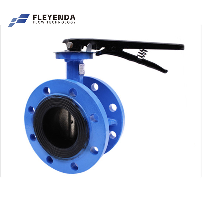 2" to 40" Inch Manual Operated Butterfly Flange Valve