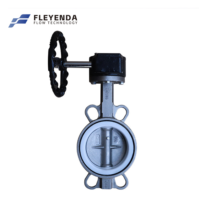 Fleyenda Gear Operated Wafer Butterfly Valve