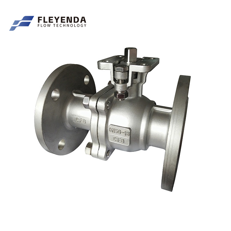 DN15 - DN200 Full Port Ball Valve - CF8 CF8M - 2 Pieces BSPT NPT