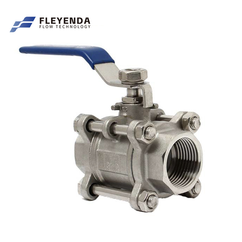 WCB CF8 1000WOG 3PC Female Thread Ball Valve Suppliers