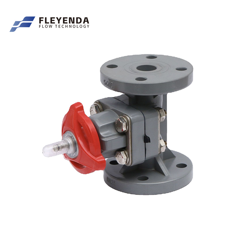 Fleyenda CPVC Flange Diaphragm Valve