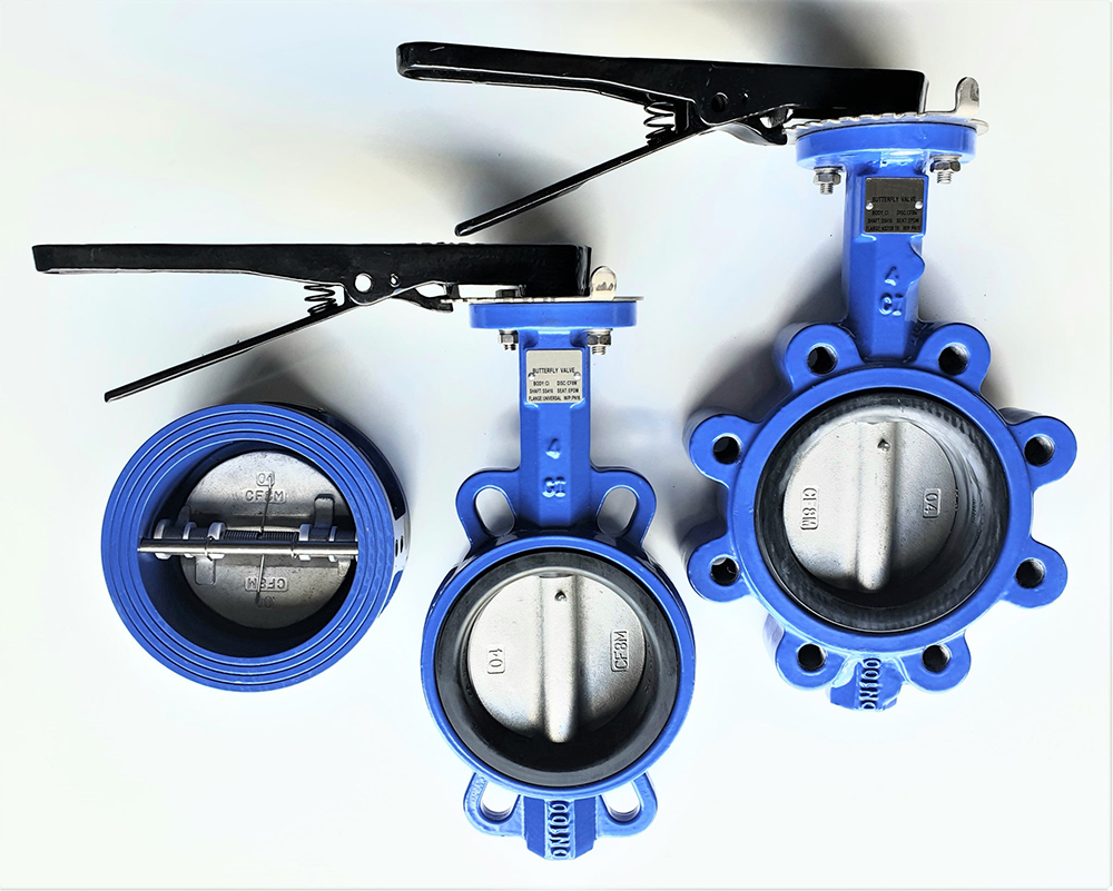 Difference between wafer butterfly valve and lug butterfly valve