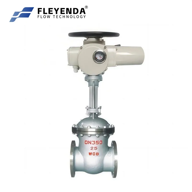 FLE-Z15-GA 4" Flange WCB Electric Multi-turn Gate Valve