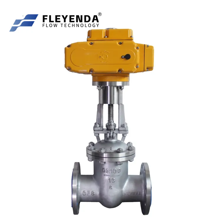 High-Temperature Automatic Explosion-proof Gate Valve with Electric Actuator