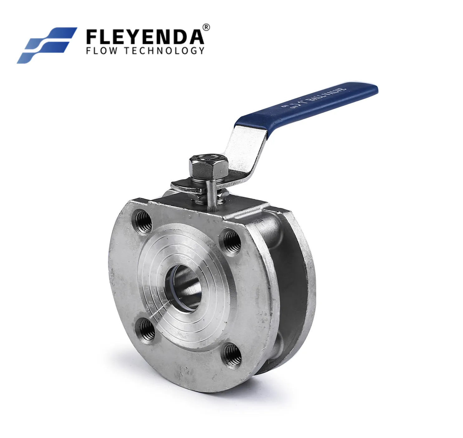 Industrial Italian Stainless Steel Flanged Ultra Thin Ball Valve