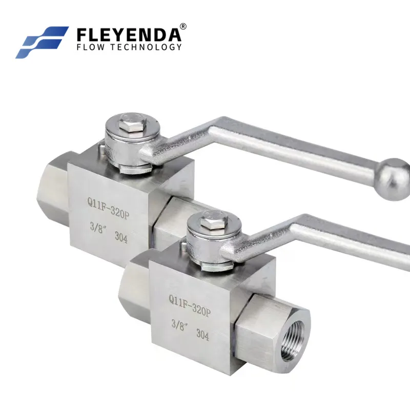 3/8" Inch 500 Bar Stainless Steel High-pressure Ball Valves