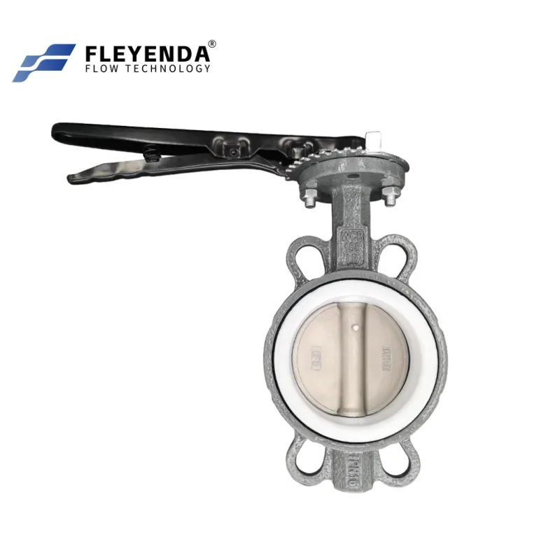 Wafer Carbon Steel Butterfly Valve with Handle