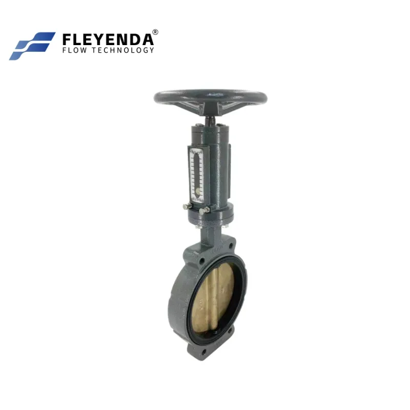 Fleyenda Manual Marine Center Spiral Butterfly Valve