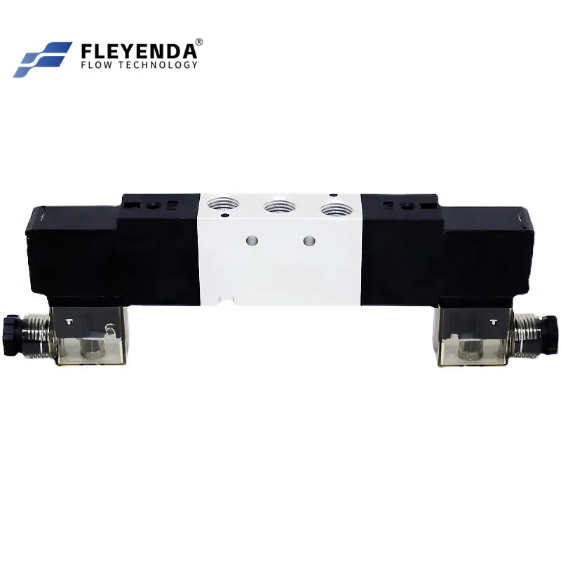 Two-position Five-way Reversing 220v Solenoid Valve