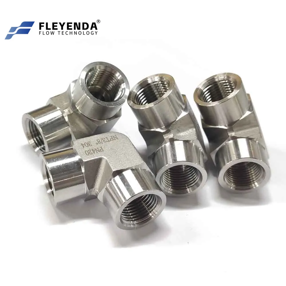 Fleyenda 6000Psi Forged High Pressure Stainless Steel Fittings