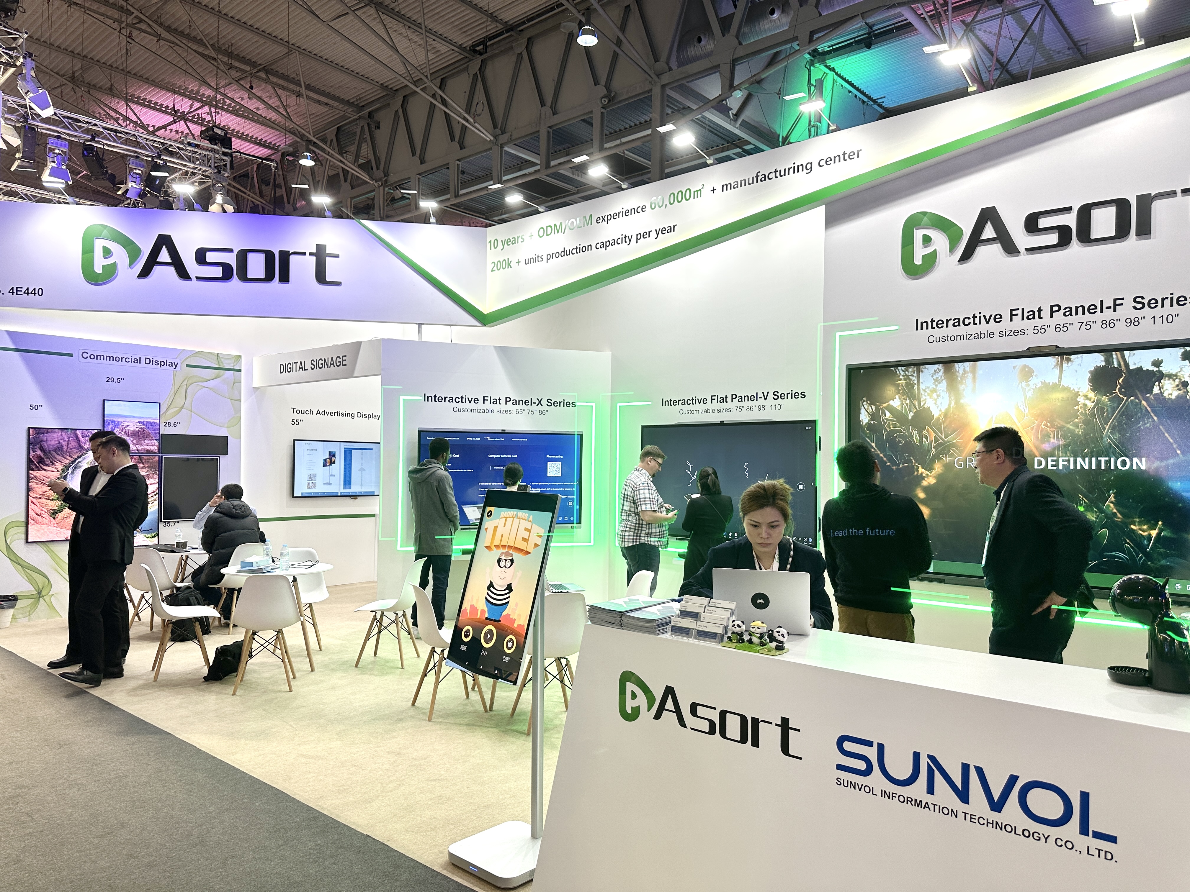 Sunvol Technology Debuted at ISE 2024 in Spain