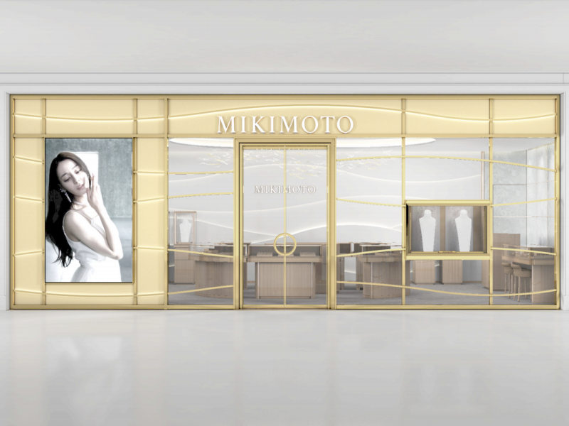 Shop Interior Design For MIKIMOTO Galaxy Macau