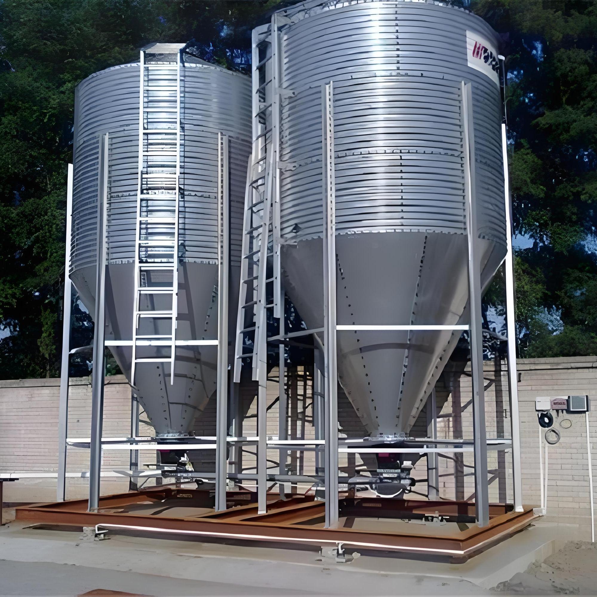 Galvanized Feed Bin