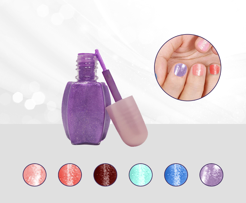 Non-toxic Kids water based Nail polish for Girls Ages 3+