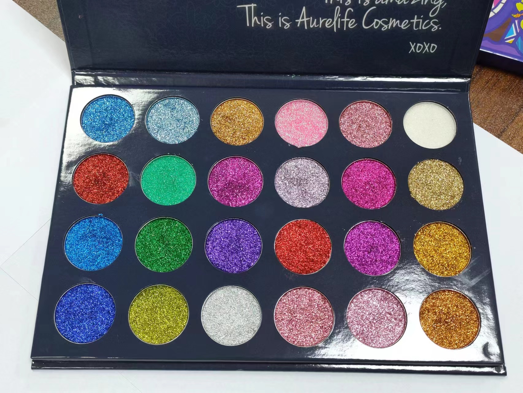 Multi-colours Shimmer Eye shadow Palette