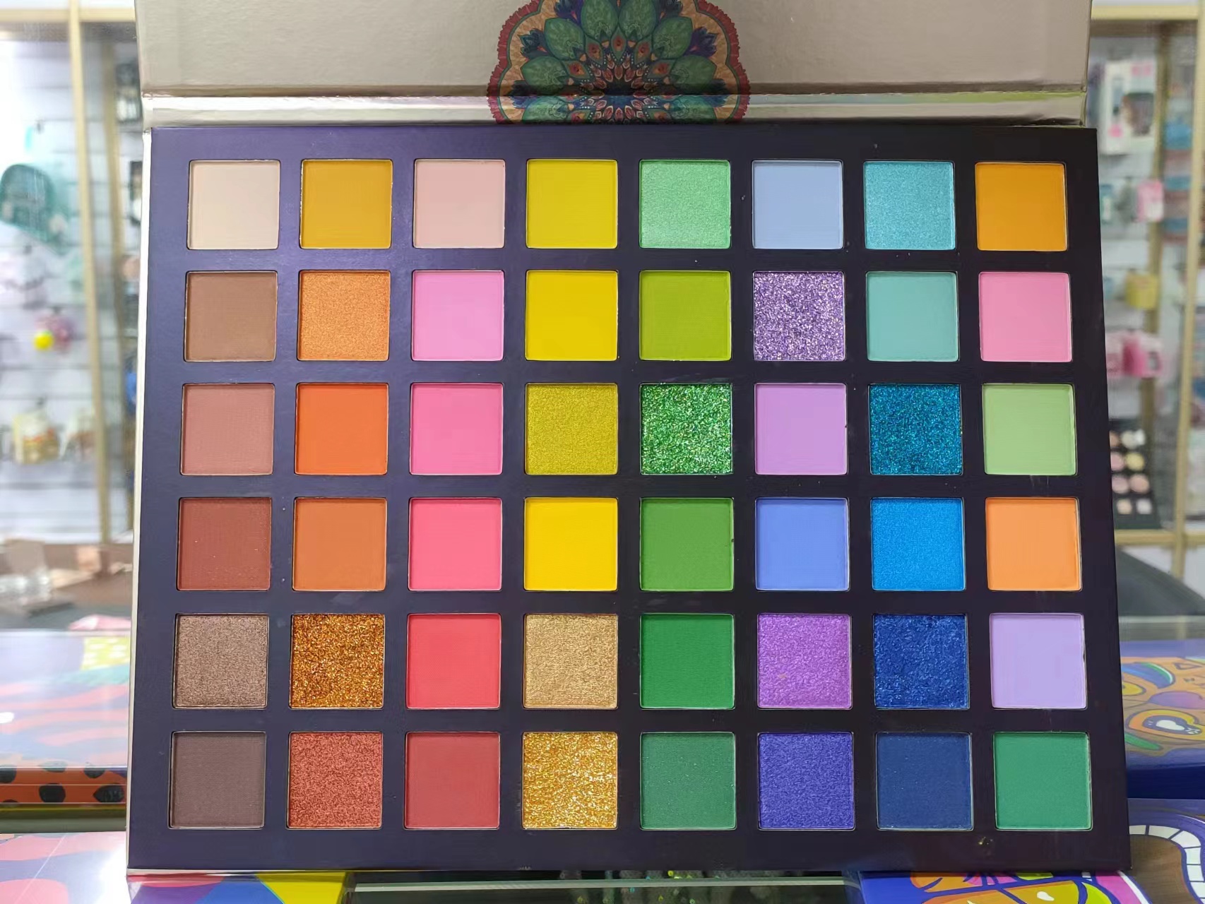 Multi-colours Shimmer Eye shadow Palette