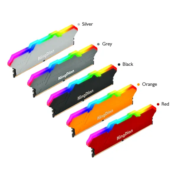 KingDian DDR4 Memory RGB Heat Sink Series RH40 - Better Upgrade Memory for PCs