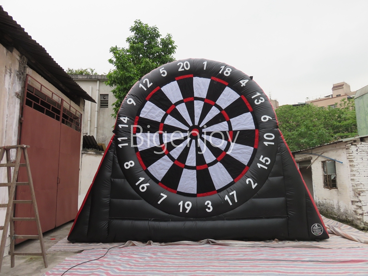 inflatable soccer target for kids adults inflatable football darts