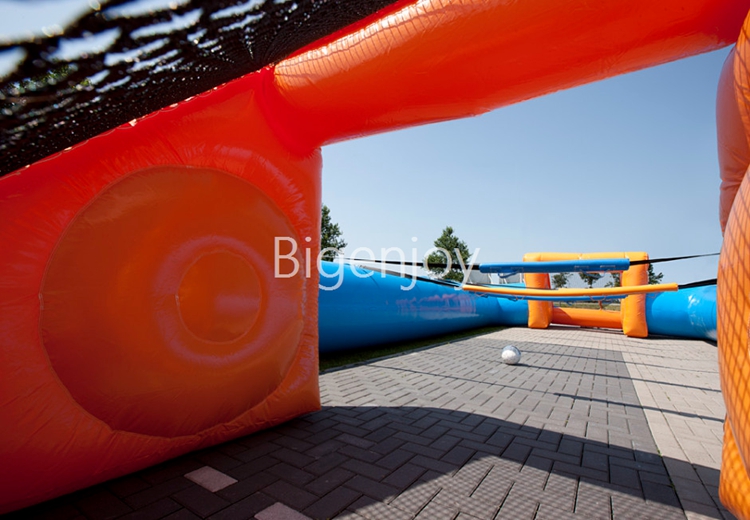 Popular Inflatable Table Football Field Giant Outdoor Inflatable Human Table Football Games For Sale