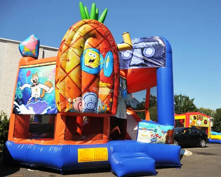 spongebob bounce house 5 in 1 Inflatable Spongebob Jumper