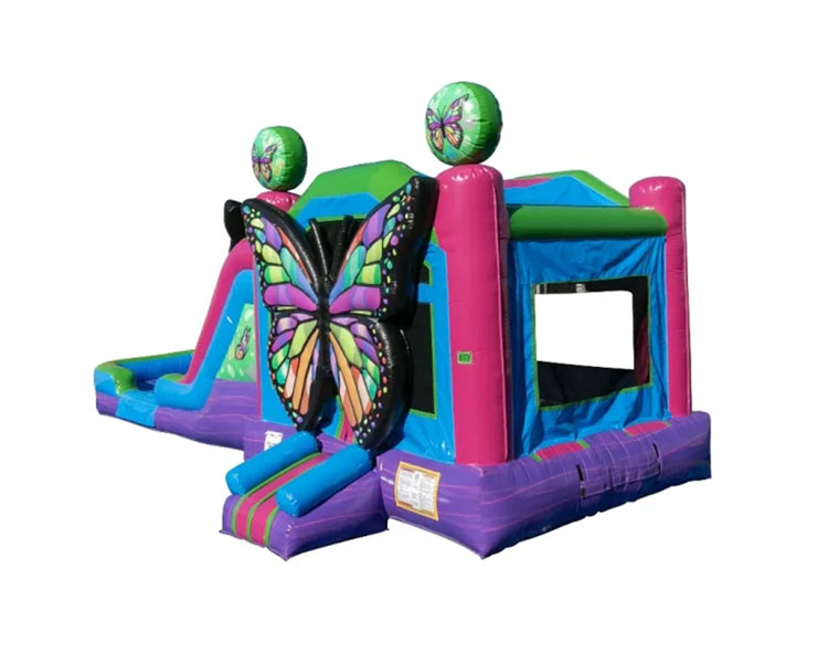 butterfly Inflatable Bounce House inflatable bouncy slide