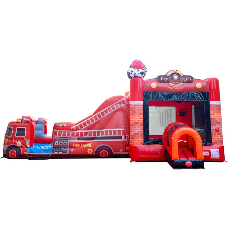 PAW Patrol Bounce House Fire Dept Pawpaw Team Fire Truck Bouncy Houses