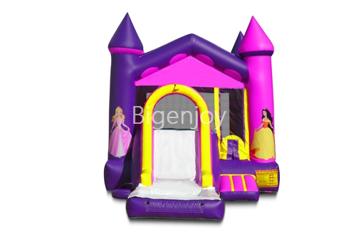 princess bounce house combo inflatable bounce house with water slide