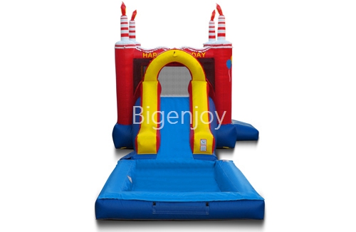 birthday bounce house for kids cheap jumping castle with slide